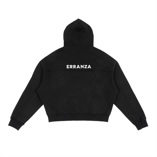 Fleece Zip-Up Boxy Hoodie