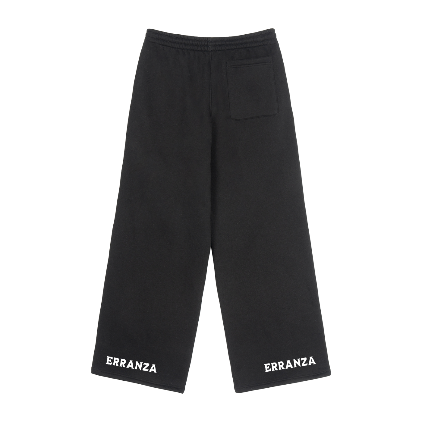 Fleece Drawstring Straight-Leg Sweatpants