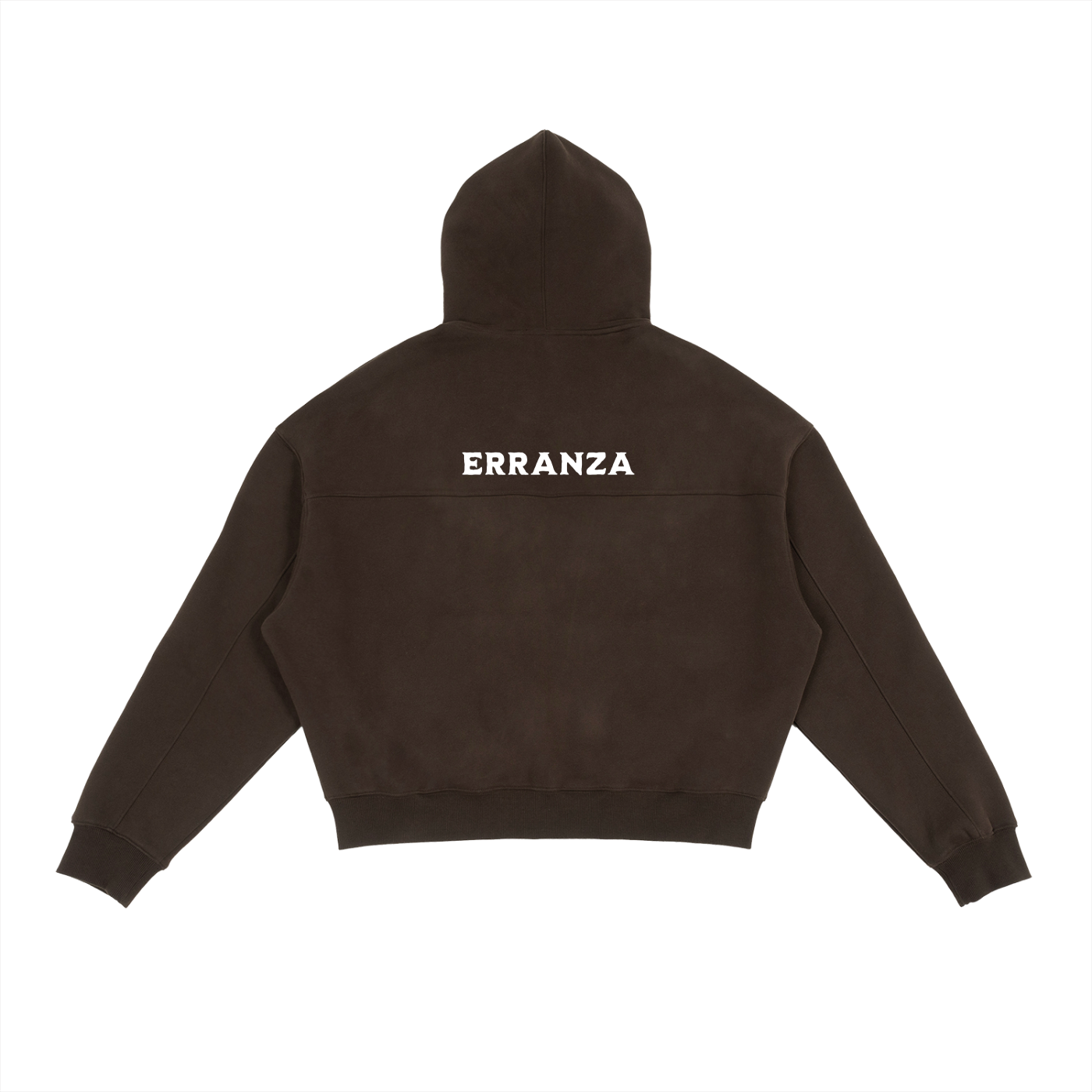 Fleece Zip-Up Boxy Hoodie