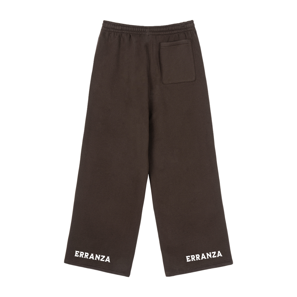 Fleece Drawstring Straight-Leg Sweatpants