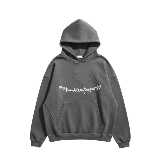 ERRANZA SIGNATURE HOODIE in gray