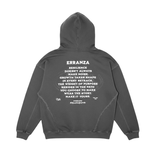 ERRANZA SIGNATURE HOODIE in gray